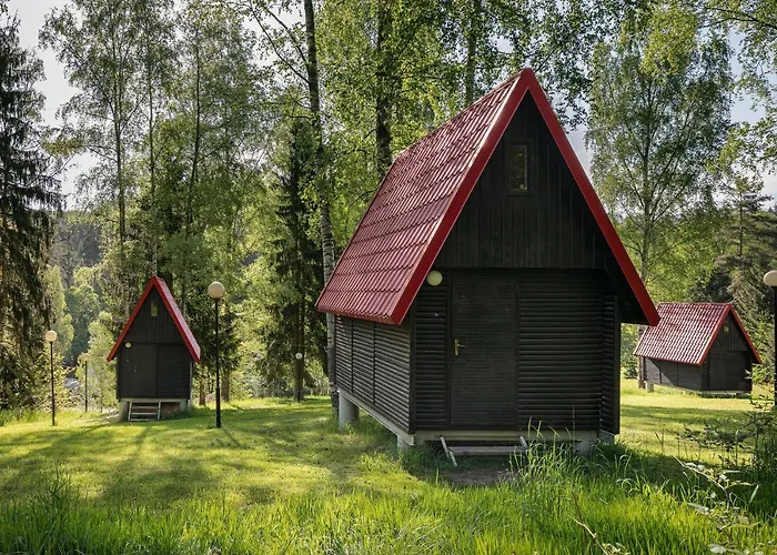 Skalni Mlyn مكان تخييم Adršpach